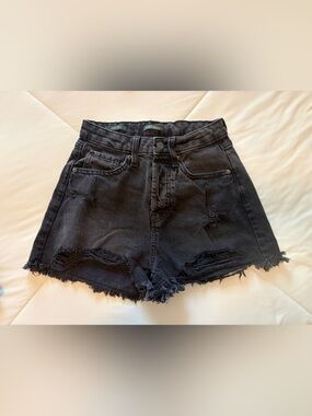 Wild Fable Black Distressed Women’s Denim Shorts